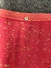 AQC 100% Rayon Red Short Sleeve Blouse Size 4 (0) - photo 7