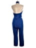 Express Solid Blue Jumpsuit Size 6 - photo 2