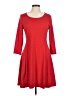 Old Navy Solid Red Casual Dress Size M - photo 1
