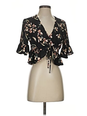 Honey Punch 3/4 Sleeve Blouse (view 1)