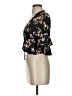 Honey Punch 100% Polyester Black 3/4 Sleeve Blouse Size S - photo 5
