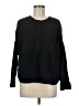 Madewell Black Long Sleeve Blouse Size M - photo 1