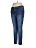 FRAME Denim Solid Blue Jeans Size 34 waist - photo 1
