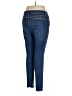 FRAME Denim Solid Blue Jeans Size 34 waist - photo 2