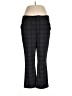 Wit & Wisdom Plaid Black Dress Pants Size 14 - photo 1