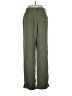 FRNCH 100% Viscose Solid Green Casual Pants Size XS - photo 2