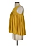 XXI 100% Polyester Yellow Sleeveless Blouse Size S - photo 5