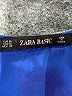 Zara Basic 100% Polyester Blue Short Sleeve Blouse Size XL - photo 7