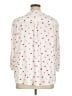 Torrid Hearts Ivory 3/4 Sleeve Button-Down Shirt Size 3X Plus (3) - photo 2