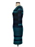Max Studio Stripes Teal Casual Dress Size XS - photo 5