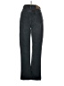 Denim Forum 100% Cotton Chevron-herringbone Black Jeans Size 25 waist - photo 2