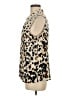 CAbi 100% Polyester Animal Print Ivory Sleeveless Blouse Size M - photo 5