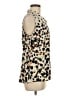 CAbi 100% Polyester Animal Print Ivory Sleeveless Blouse Size M - photo 4