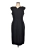 Classiques Entier Solid Black Cocktail Dress Size 12 - photo 1