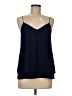 Paper Crane 100% Polyester Blue Sleeveless Blouse Size M - photo 1