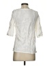 Assorted Brands 100% Rayon Ivory 3/4 Sleeve Blouse Size S - photo 2