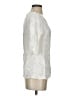 Assorted Brands 100% Rayon Ivory 3/4 Sleeve Blouse Size S - photo 4