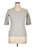 Assorted Brands Gray Short Sleeve Top Size XL - photo 1