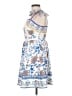 Unbranded Print Blue Orange Cocktail Dress Size Fits all women - photo 5
