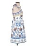 Unbranded Print Blue Orange Cocktail Dress Size Fits all women - photo 4