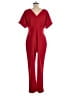 Alexia Admor Solid Red Jumpsuit Size M - photo 2