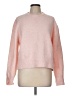 John & Jenn Solid Pink Pullover Sweater Size M - photo 1