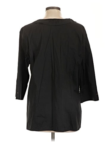 MING WANG 3/4 Sleeve Blouse (view 2)