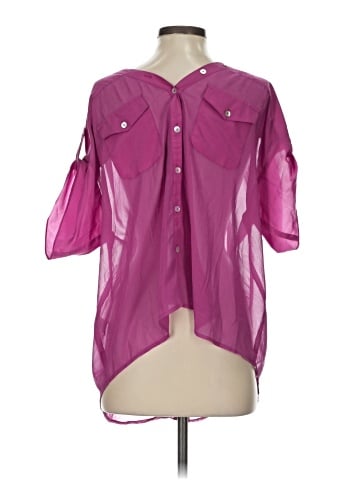 Black Rainn Short Sleeve Blouse (view 2)