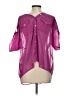 Black Rainn 100% Polyester Pink Short Sleeve Blouse Size S - photo 2