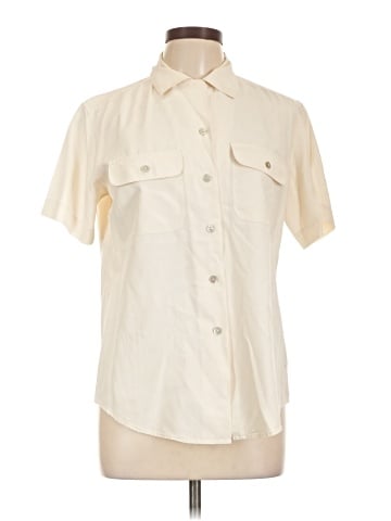 Jones New York Country Short Sleeve Blouse (view 1)