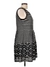 Max Studio Stripes Black Casual Dress Size L - photo 4