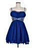 B. Smart 100% Polyester Blue Cocktail Dress Size 9 - photo 1
