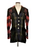 Escada by Margaretha Ley 100% Newwool Plaid Black Green Wool Blazer Size EU (IT) 40 / US 4 - photo 1