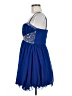 B. Smart 100% Polyester Blue Cocktail Dress Size 9 - photo 5