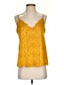 Socialite Yellow Sleeveless Blouse Size XS - photo 1
