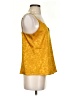 Socialite Yellow Sleeveless Blouse Size XS - photo 4