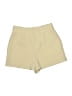 Forever 21 100% Polyester Solid Yellow Shorts Size S - photo 1