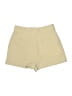 Forever 21 100% Polyester Solid Yellow Shorts Size S - photo 2