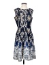 Gabby Skye Paisley Blue Teal Cocktail Dress Size 4 - photo 1