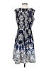 Gabby Skye Paisley Blue Teal Cocktail Dress Size 4 - photo 2