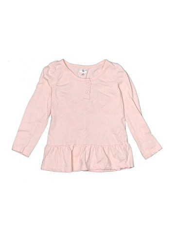 Tahari Long Sleeve Henley (view 1)