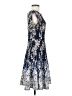Gabby Skye Paisley Blue Teal Cocktail Dress Size 4 - photo 4