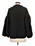Shein Black 3/4 Sleeve Blouse Size 6 - photo 2