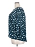 Papermoon 100% Polyester Teal 3/4 Sleeve Blouse Size XXL - photo 5