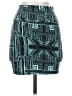 Assorted Brands Graphic Teal Casual Skirt Size S - photo 1