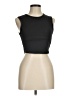 WeWoreWhat Black Sleeveless T-Shirt Size M - photo 1