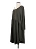 Beeson River Solid Gray Casual Dress Size S (estimated) - photo 1