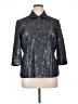 Alfred Dunner Metallic Silver Jacket Size 14 - photo 1
