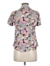 Unbranded Floral Gray Short Sleeve Blouse Size M (estimated) - photo 2