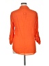 I.N. Studio Orange 3/4 Sleeve Blouse Size XL - photo 2